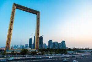 Dubaj Frame - největší rám na světě
