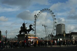 London Eye je nejvyšší evropské vyhlídkové oko
