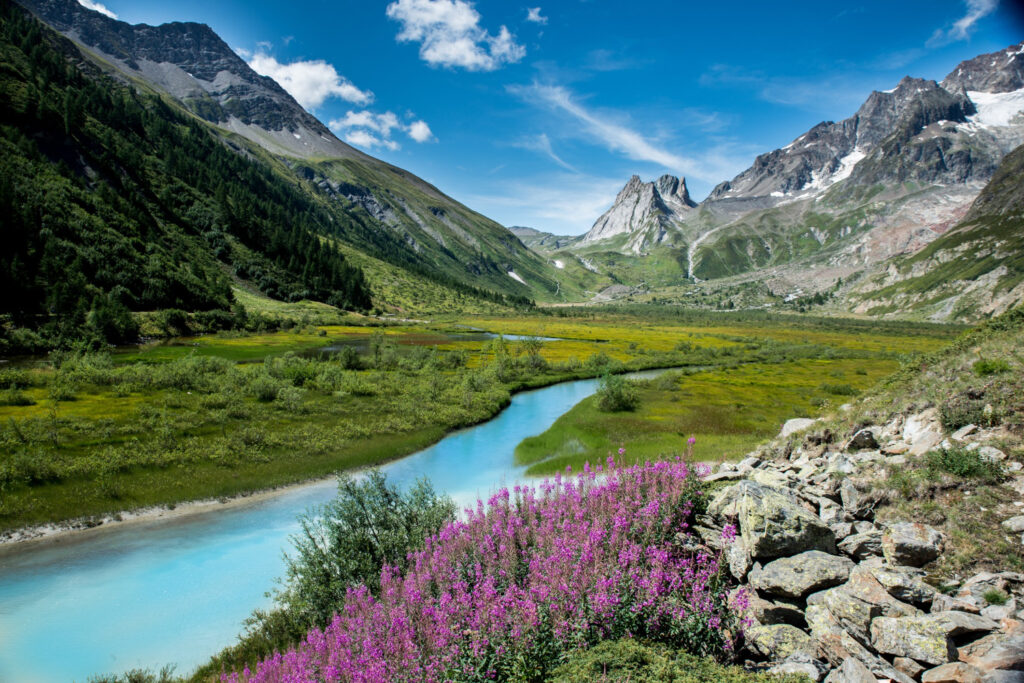 Alpy, Itálie, příroda, jezero, historie